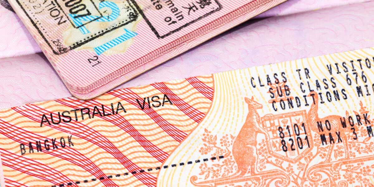tourist visa australia inside