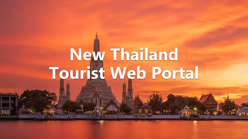 New Thailand Tourist Web Portal