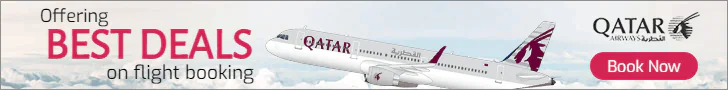 Book Flights at Qatar Airways